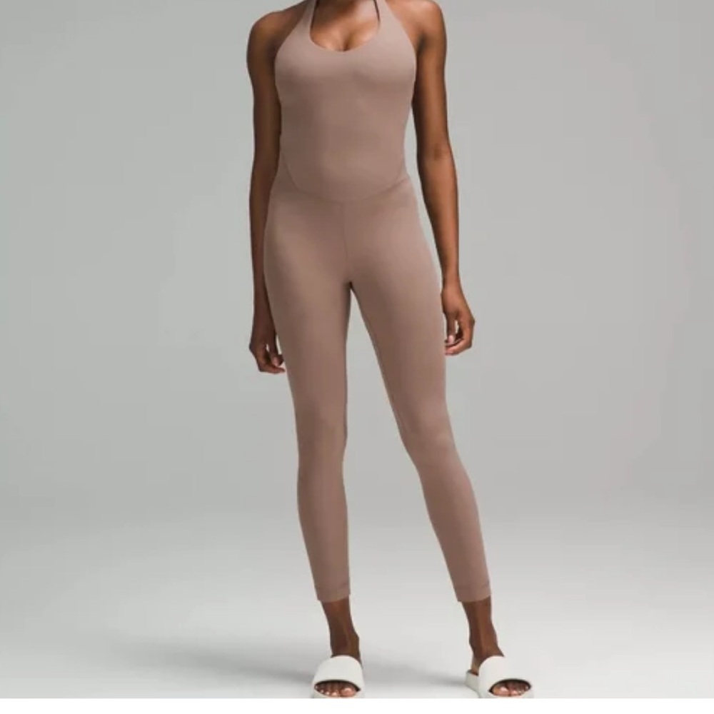 Lululemon align halter top bodysuit 25” inseam